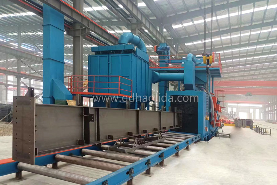 Q69系列鋼板、型鋼拋丸清理機